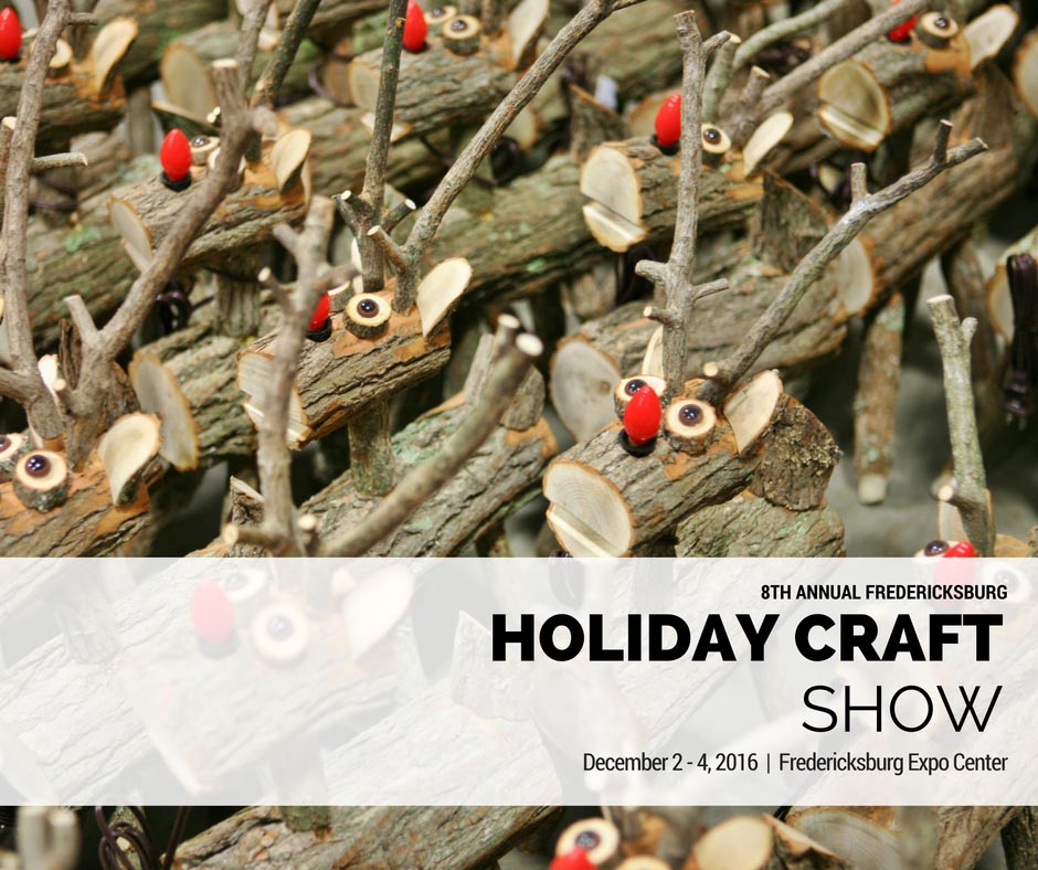 The Fredericksburg Holiday Craft Show, Dec 234, is the Biggest Craft